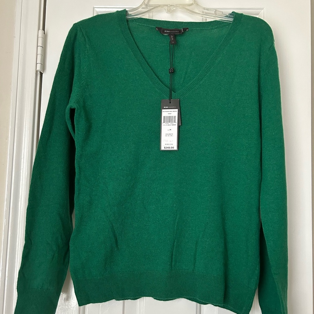 BCBGMaxazria cashmere sweater.